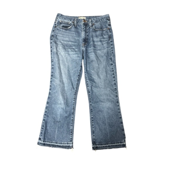 Madewell Retro Crop Bootcut Jeans Size 28 - Picture 1 of 5